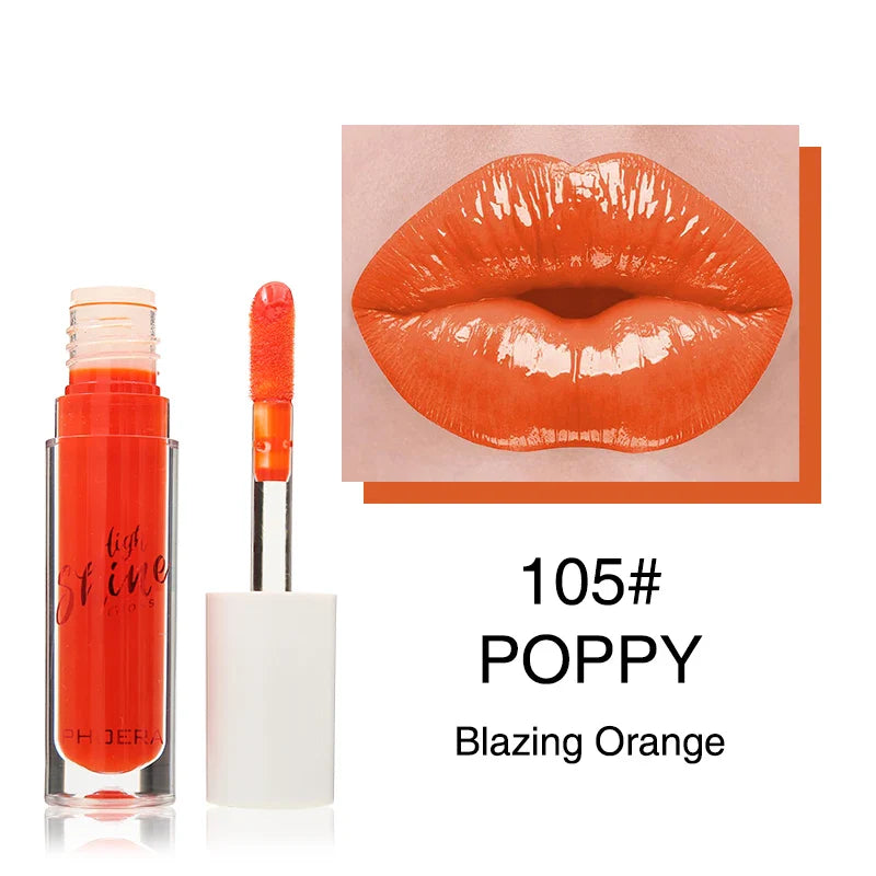 Hydra Gloss Labial High Shine Phoera Boca 85% +hidratada
