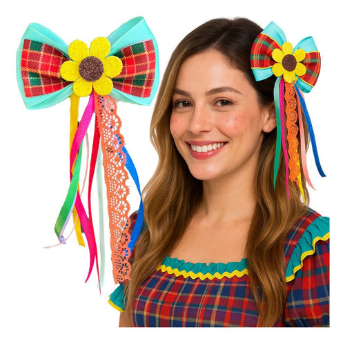 Laço Infantil Menina Decorativo Cabelo Festa Acessório