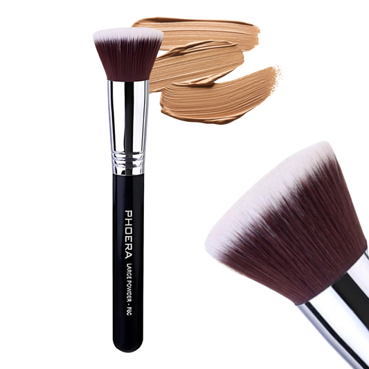 Pincel De Maquiagem Profissional Kabuki F80 Original Phoera