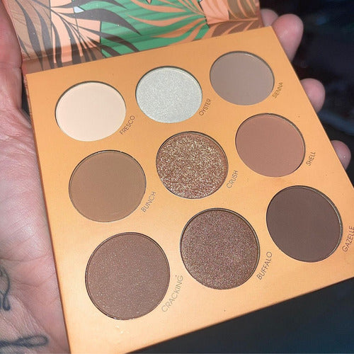 Paleta de Sombras 9 cores 12,6g - Phoera