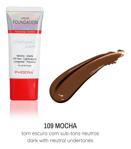 Kit Base 24h Prova D'agua Natural Look + Esponja de Brinde