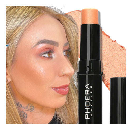 Iluminador em Bastão Cremoso Shimmer Skinstick Phoera