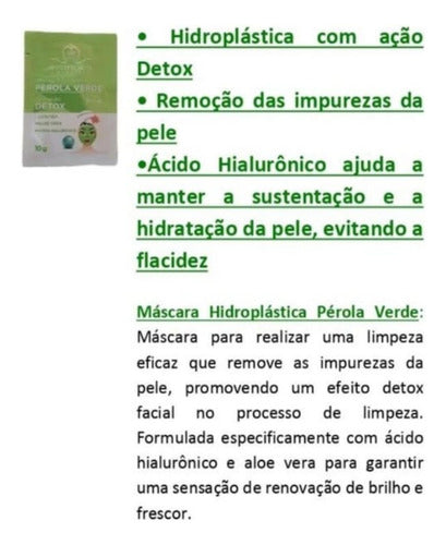 Kit 10und Máscara Sachê Olesidade Limpeza Hidratação +brinde