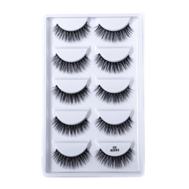 Cílios Postiços 6D (5 PARES)