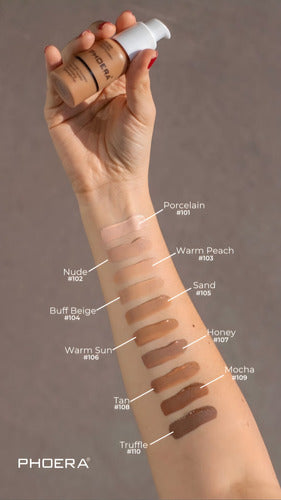 Kit 2 Bases Soft Matte Alta Cobertura Prova D'agua Phoera