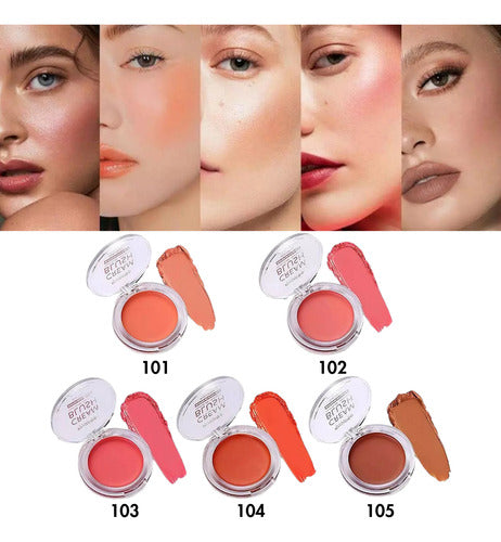 Blush Em Creme - Ultra Pigmentado - A Prova De Água - Phoera