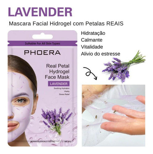 Máscara Facial De Hydrogel Phoera