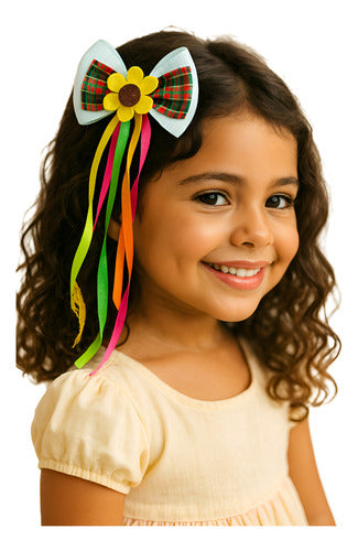 Laço Infantil Menina Decorativo Cabelo Festa Acessório
