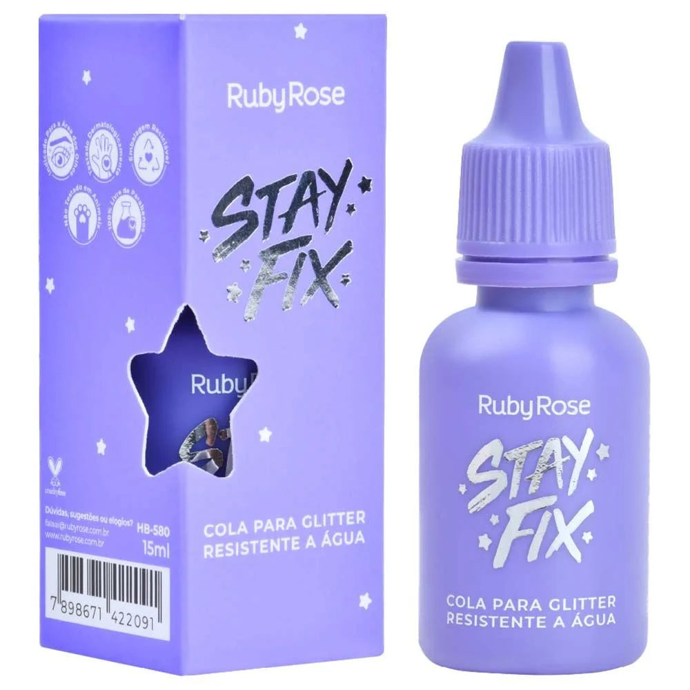 Cola de Glitter Stay Fix - RubyRose