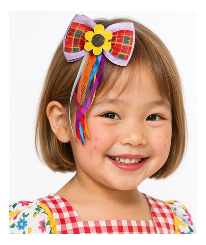 Laço Infantil Menina Decorativo Cabelo Festa Acessório