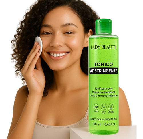 Tônico Adstrigente Todos tipos de Pele - Lady Beauty