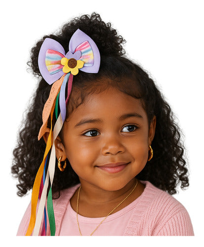 Laço Infantil Menina Decorativo Cabelo Festa Acessório