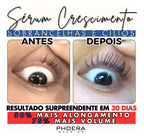 Kit 2un Sérum Crescimento Fios + Máscara De Cílios 9d Phoera