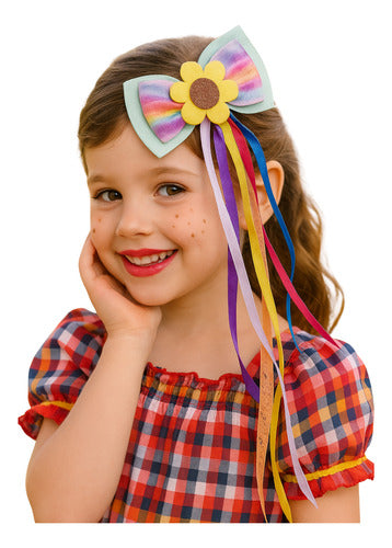 Laço Infantil Menina Decorativo Cabelo Festa Acessório