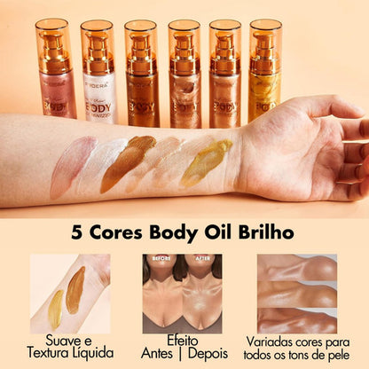 Iluminador Líquido Facial e Corporal Body Luminizer Phoera