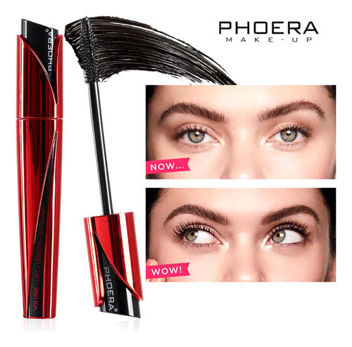 Kit Paleta+máscara 9d+caneta Magnética+cílios Phoera