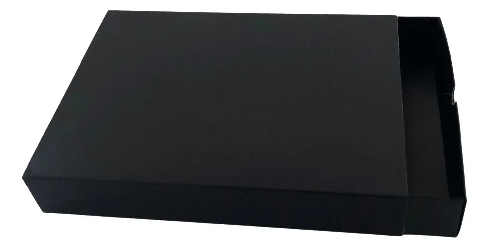 Caixa Para Presente Premium 24,5x18x4 Preto Fosco