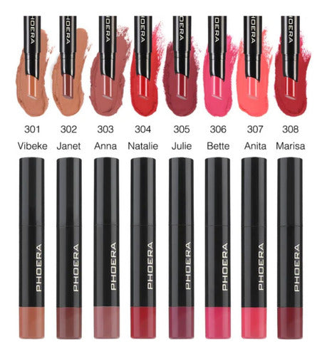 Batom Ultra Matte 24h A Prova De Água 24 Horas Phoera
