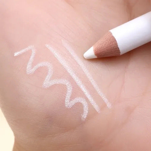 Lápis De Olho Duo Preto E Branco Com Apontador Makeup