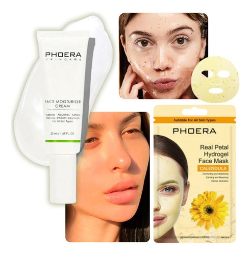 Kit Cuidados Com A Pele Creme + Máscara Hydrogel Pétala Real