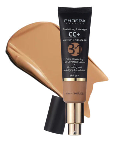 Base Líquida Matte Cc+ 32ml - Phoera