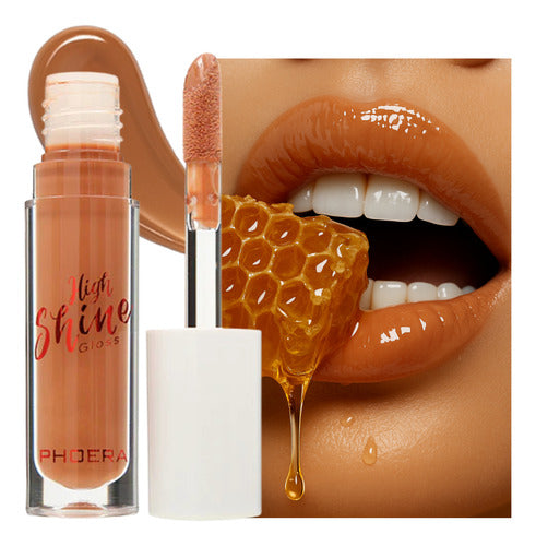 Hydra Gloss Labial High Shine Phoera Boca 85% +hidratada