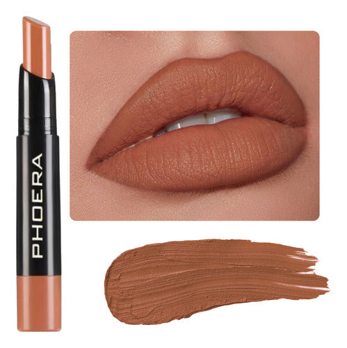 Batom Ultra Matte 24h A Prova De Água 24 Horas Phoera