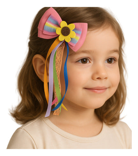 Laço Infantil Menina Decorativo Cabelo Festa Acessório
