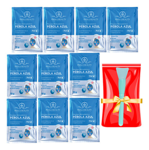 Kit 10und Máscara Sachê Olesidade Limpeza Hidratação +brinde