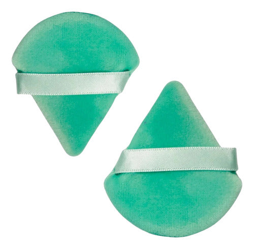 Kit 2 Esponjas Maquiagem - Esponjinhas Para Pó