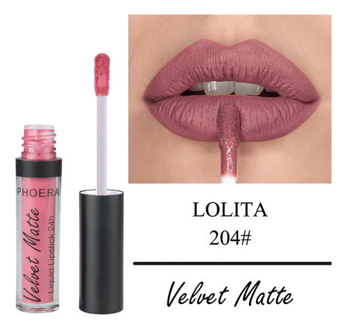 Kit Lábios Divino - Batom Intransferível + Lápis Labial 24hr