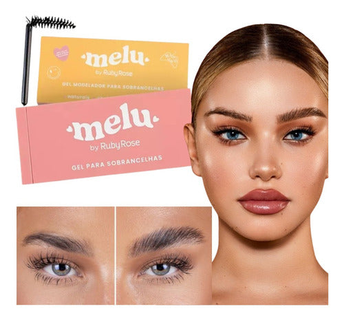 Gel Modelador De Sobrancelhas - Melu Ruby Rose