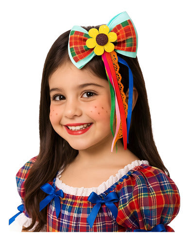 Laço Infantil Menina Decorativo Cabelo Festa Acessório