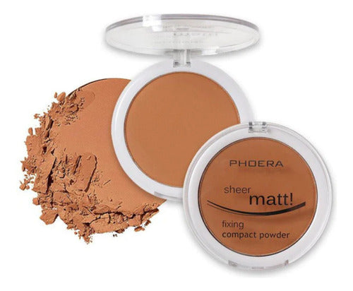 Pó Compacto Sheer Matte 12g Phoera