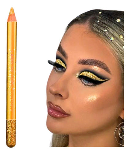 Lápis Glitter Mega Macio- Lua & Neve