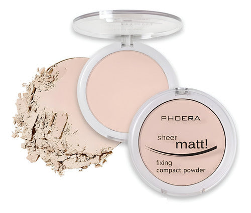 Pó Compacto Sheer Matte 12g Phoera