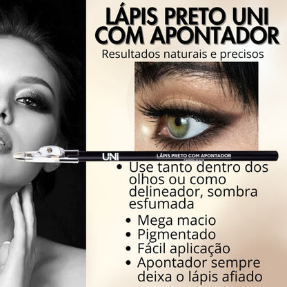 Kit 10und Make Maquiagem Delineador Cola + Clios Postiços