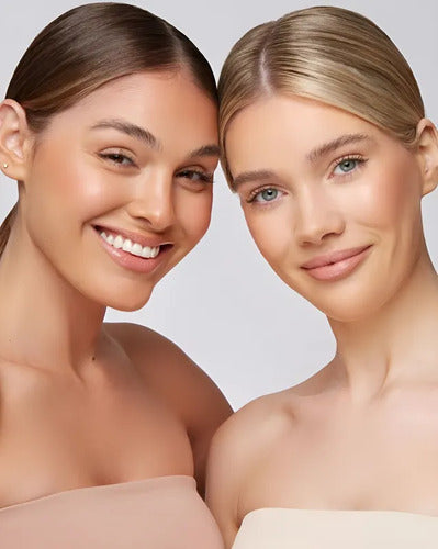 Paleta 3 em 1  Iluminador, Blush E Contorno Phoera