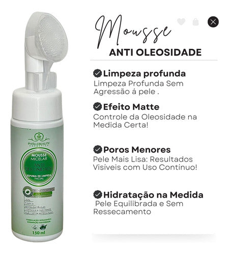 Kit Cuidados Pele Oleosa - Skin Care  Completa Dia A Dia