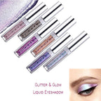 Kit 3 Sombra Líquida Glitter Glow A Prova De Água Pigmentado