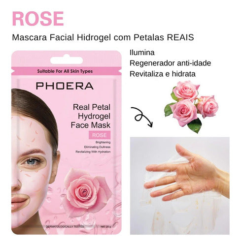 Máscara Facial De Hydrogel Phoera