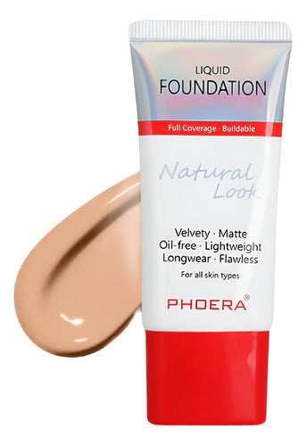 Base Líquida Natural Look 30ml - Phoera