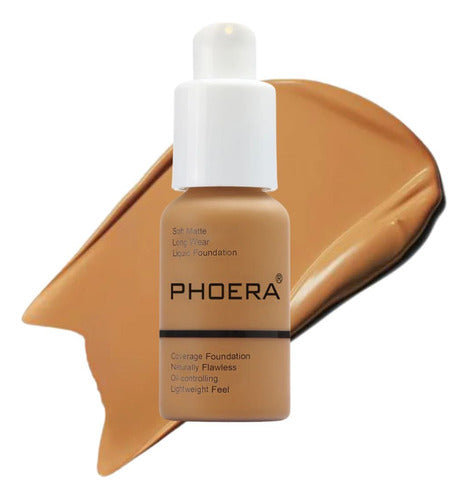 Kit Base Líquida Soft Matte Prova Dagua 24h+ Brinde Esponja Phoera
