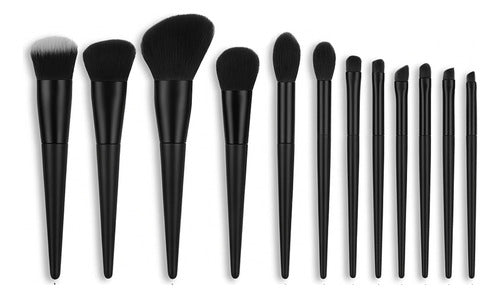 Kit 13 Pincéis Maquiagem Contorno Kabuki Sombra Profissional