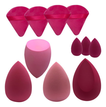 Kit 11 Esponjas De Maquiagem Profissional Textura Premium