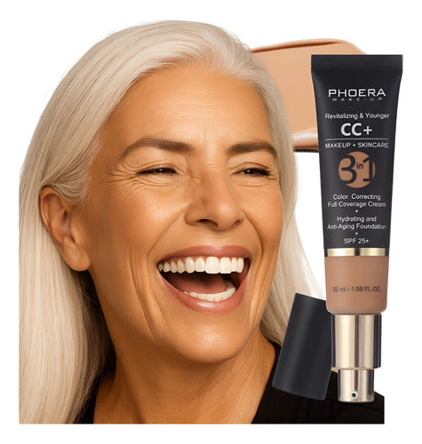 Base Líquida Matte Cc+ 32ml - Phoera