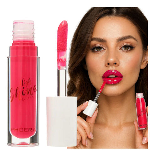 Hydra Gloss Labial High Shine Phoera Boca 85% +hidratada
