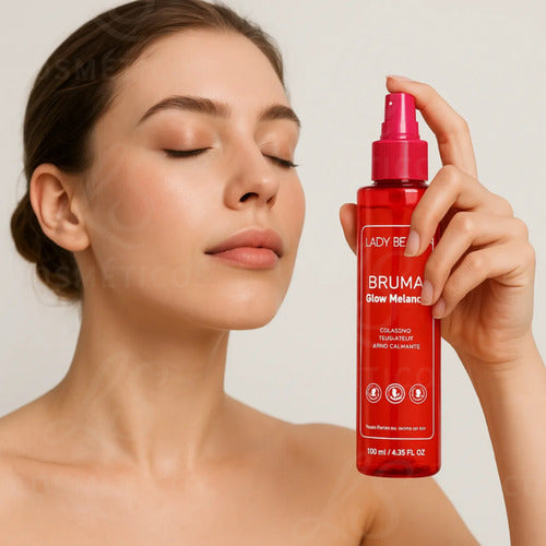 Bruma De Melancia Glow Fixadora De Maquiagem - Lady Beauty