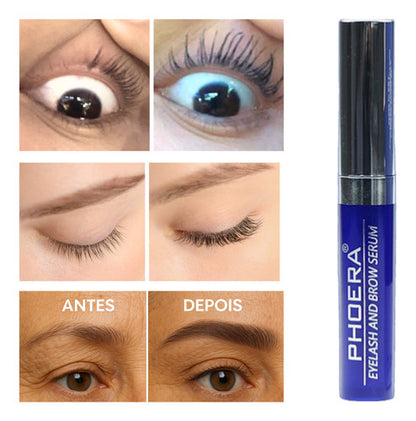 Sérum Tratamento Crescimento Cílios Sobrancelhas Phoera