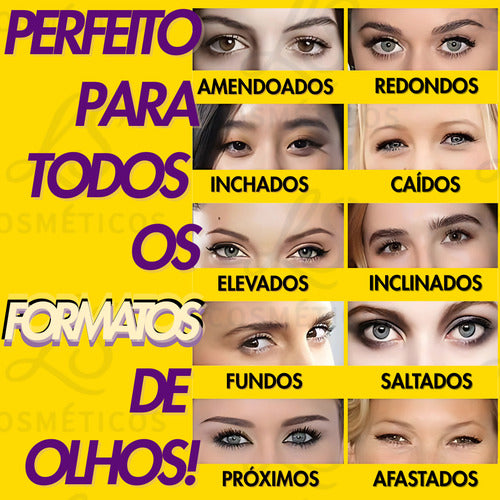 Mascara Cilios Volume E Efeito Boneca A Prova Dagua Phoera